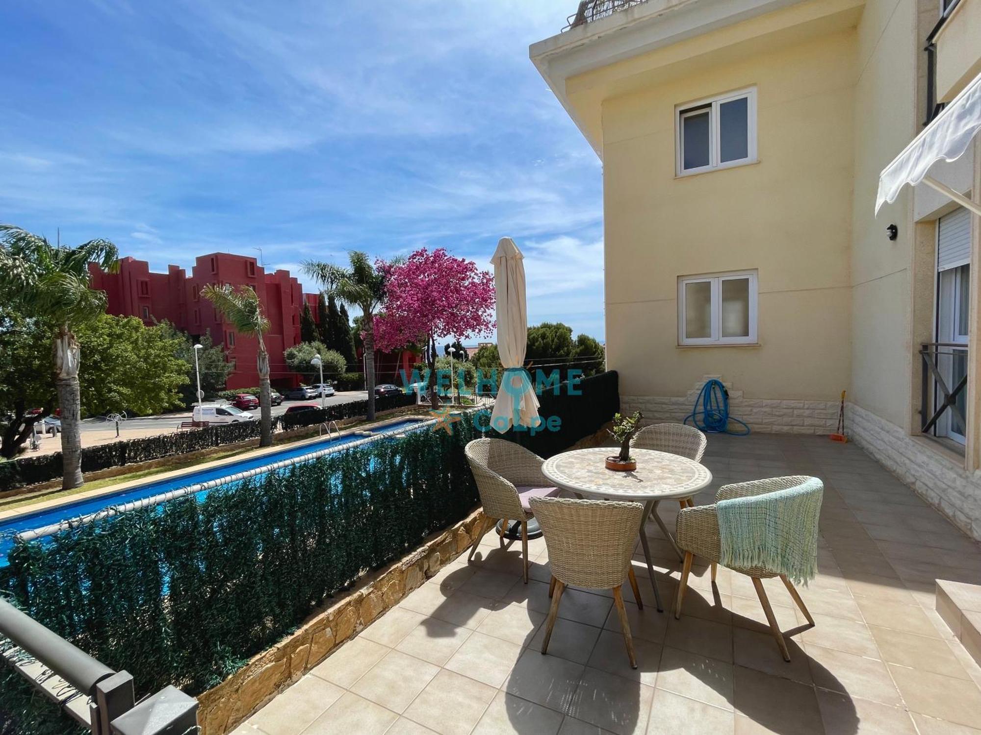 Manzana Bonito Y Comodo Apartamento Con Piscina Calpe Ngoại thất bức ảnh