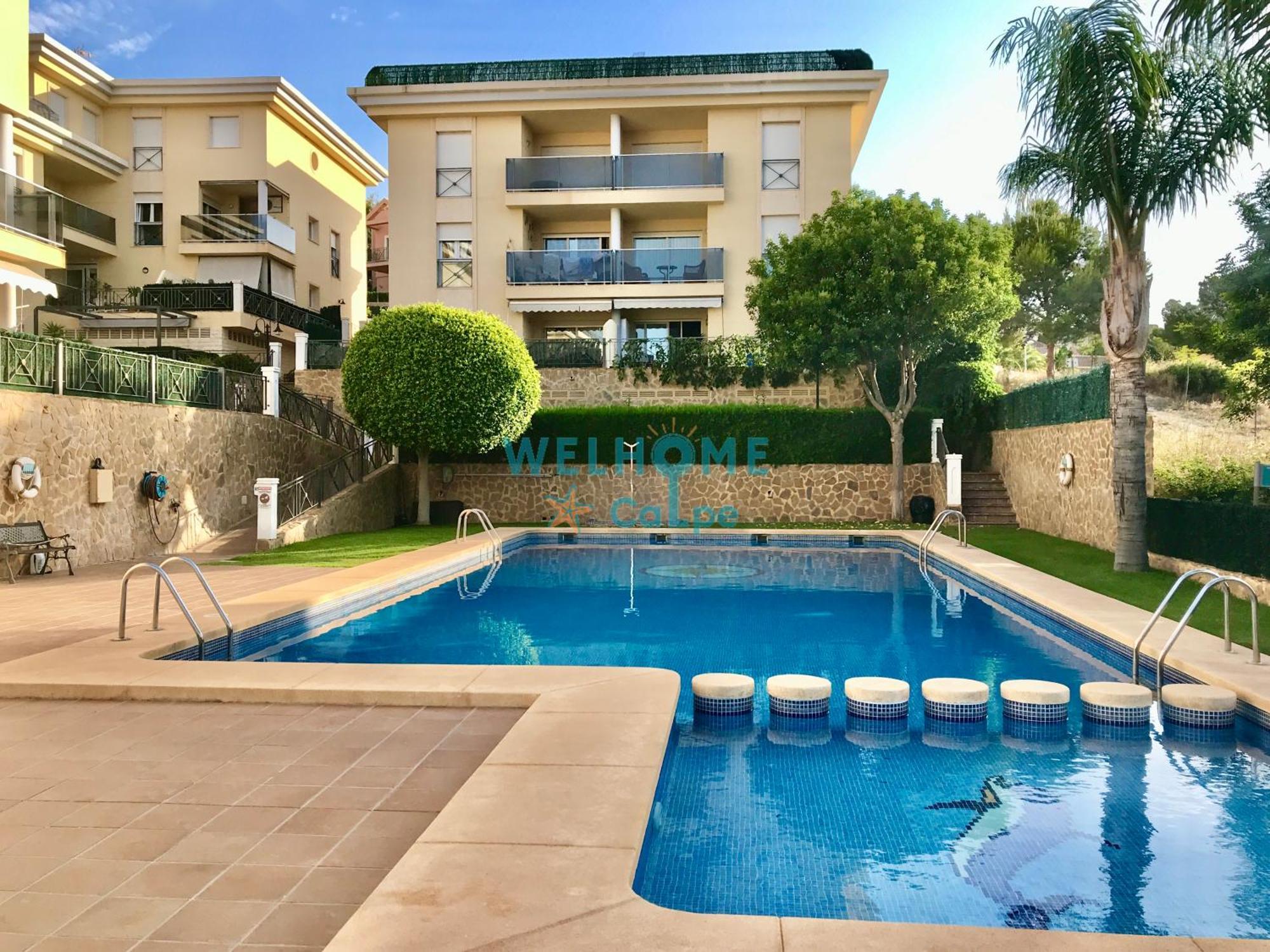 Manzana Bonito Y Comodo Apartamento Con Piscina Calpe Ngoại thất bức ảnh