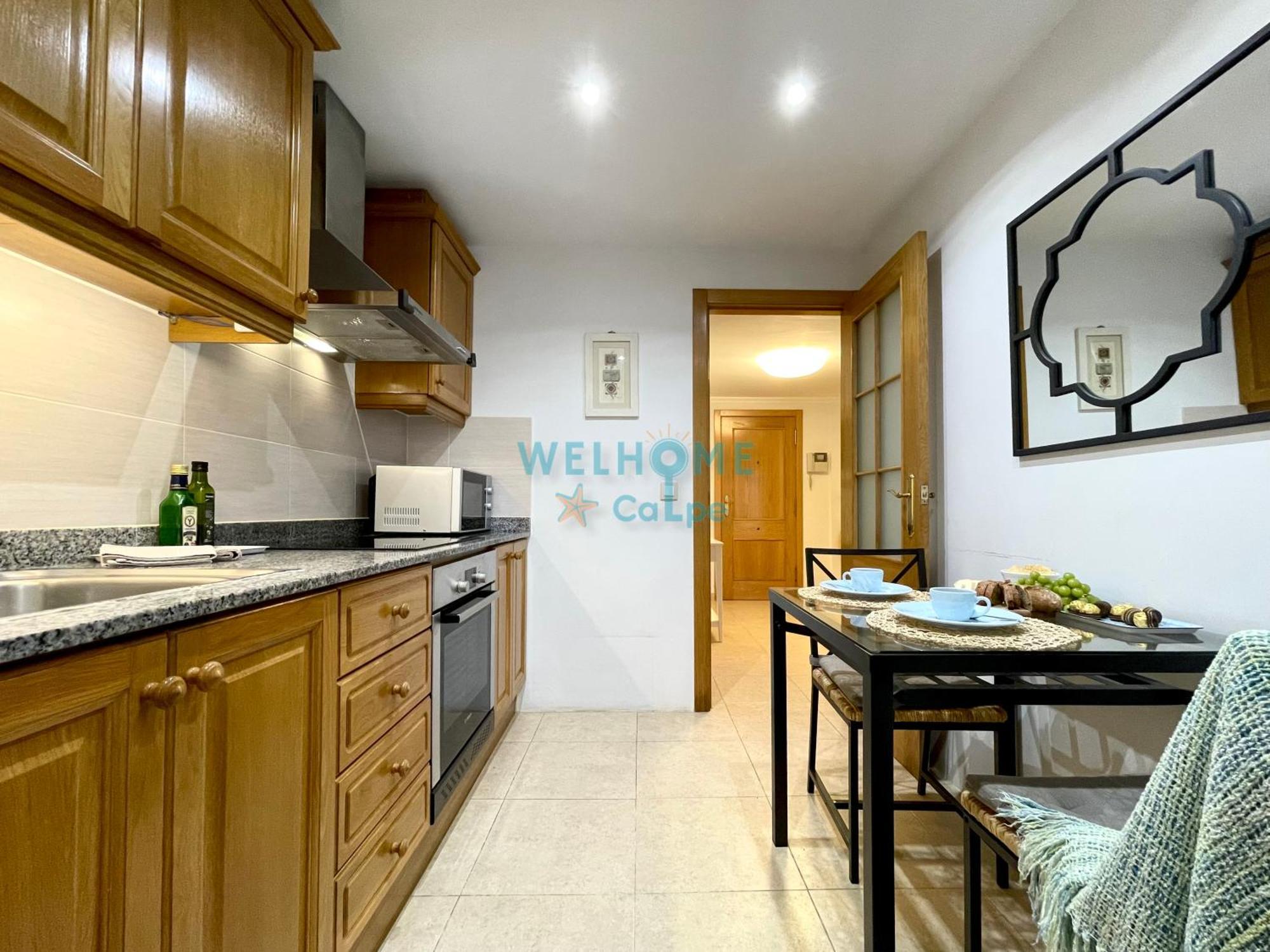 Manzana Bonito Y Comodo Apartamento Con Piscina Calpe Ngoại thất bức ảnh