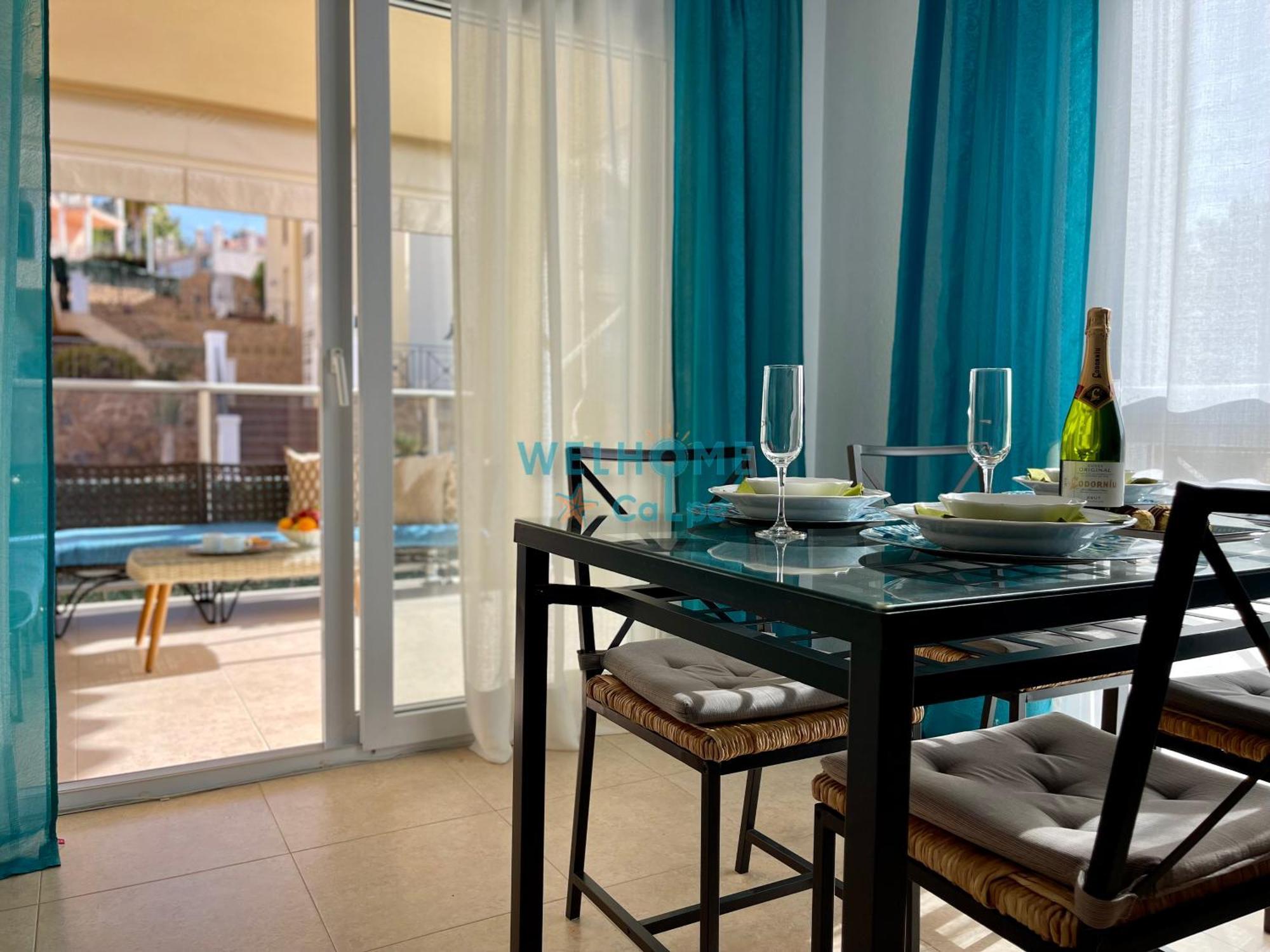 Manzana Bonito Y Comodo Apartamento Con Piscina Calpe Ngoại thất bức ảnh