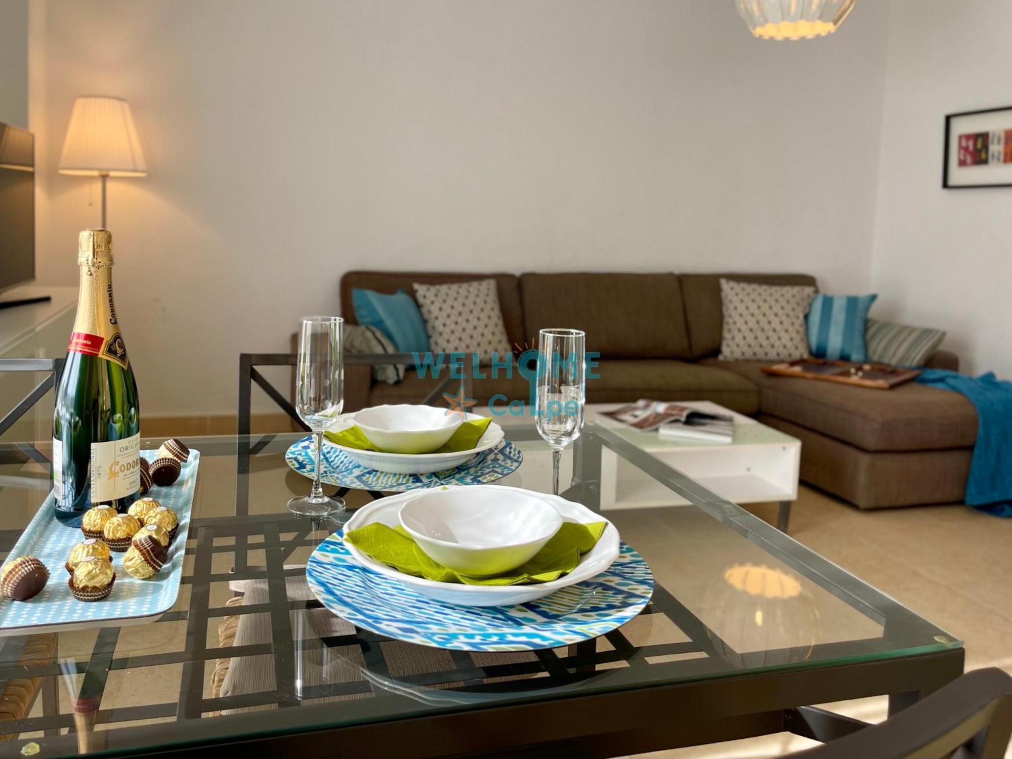 Manzana Bonito Y Comodo Apartamento Con Piscina Calpe Ngoại thất bức ảnh