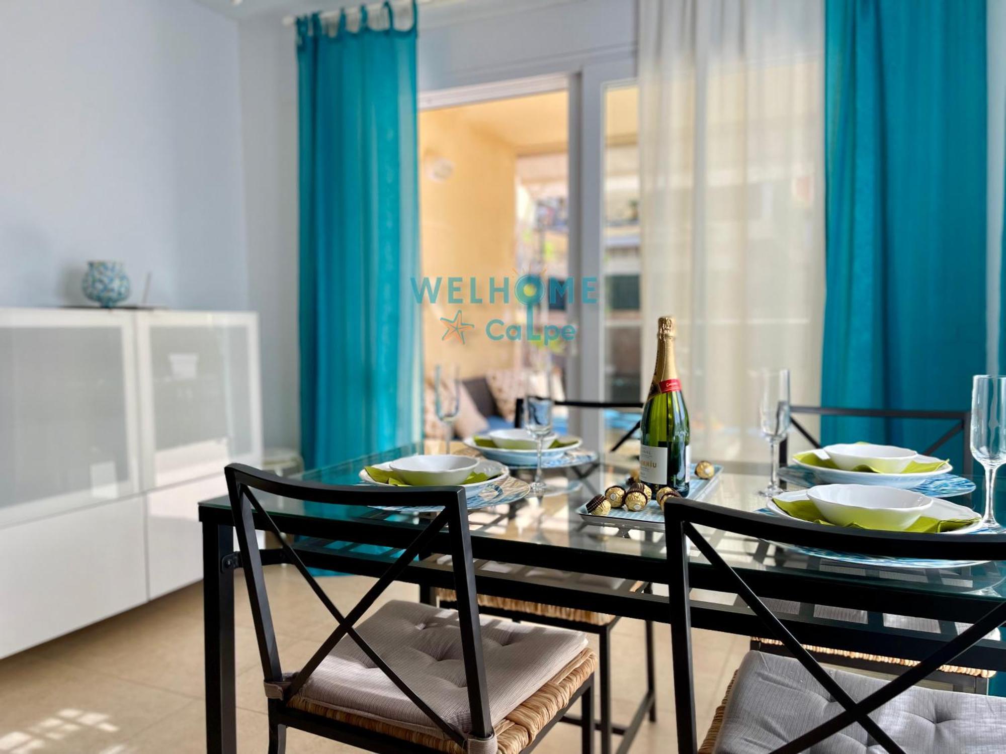 Manzana Bonito Y Comodo Apartamento Con Piscina Calpe Ngoại thất bức ảnh
