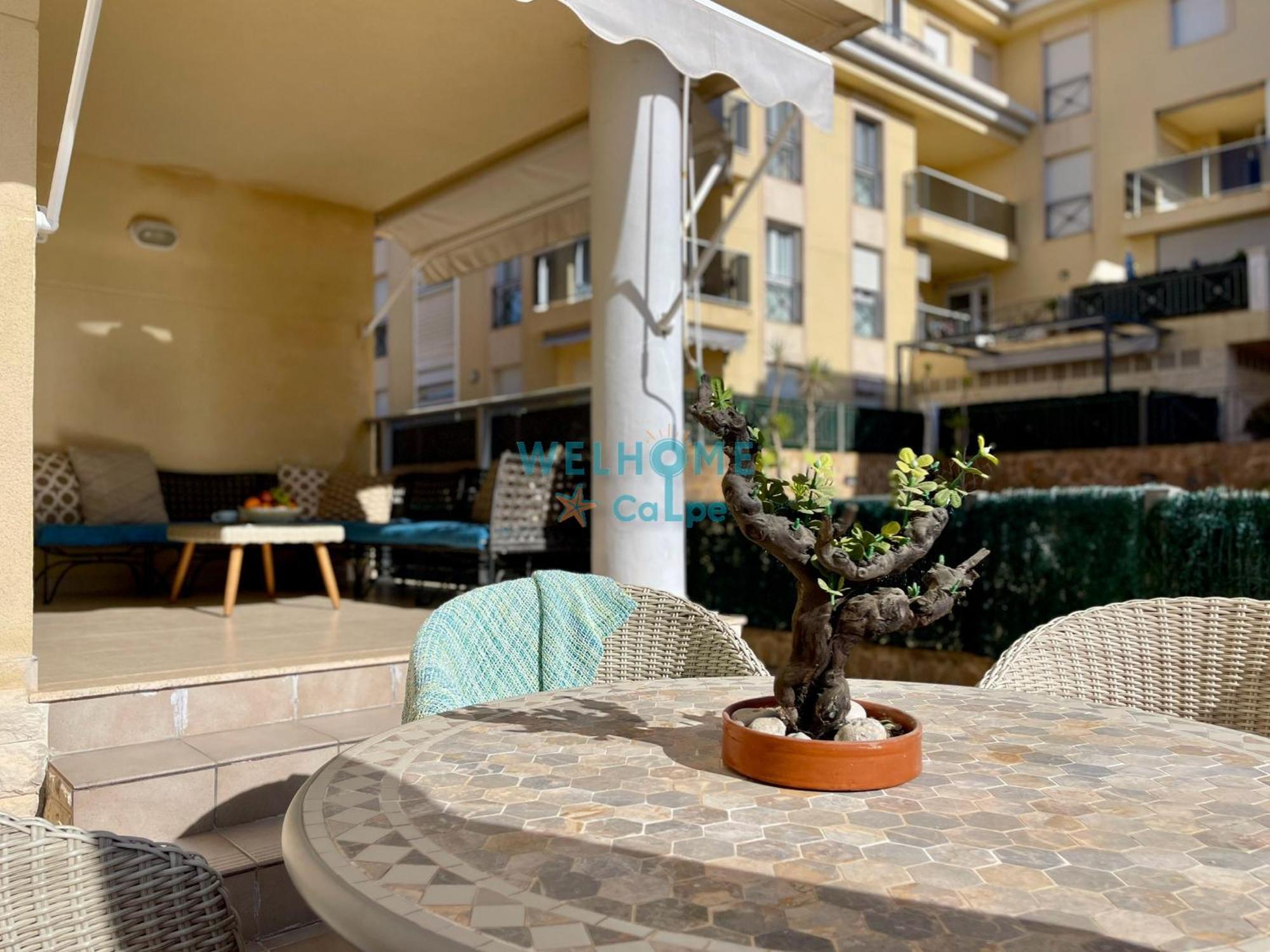 Manzana Bonito Y Comodo Apartamento Con Piscina Calpe Ngoại thất bức ảnh