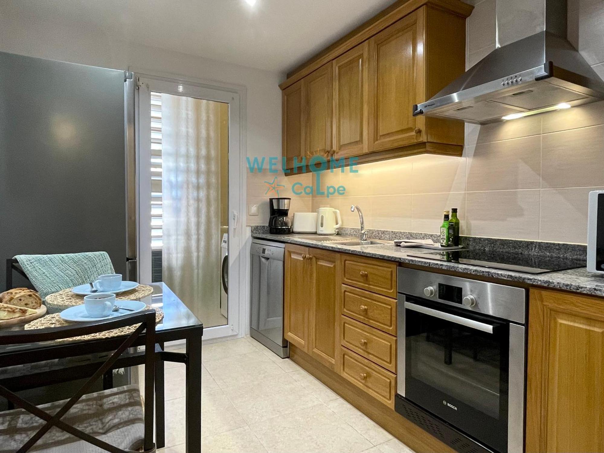 Manzana Bonito Y Comodo Apartamento Con Piscina Calpe Ngoại thất bức ảnh